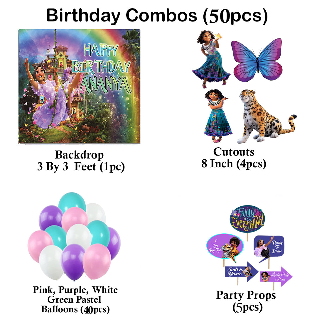 Encanto Theme Party Complete Set for Decoration