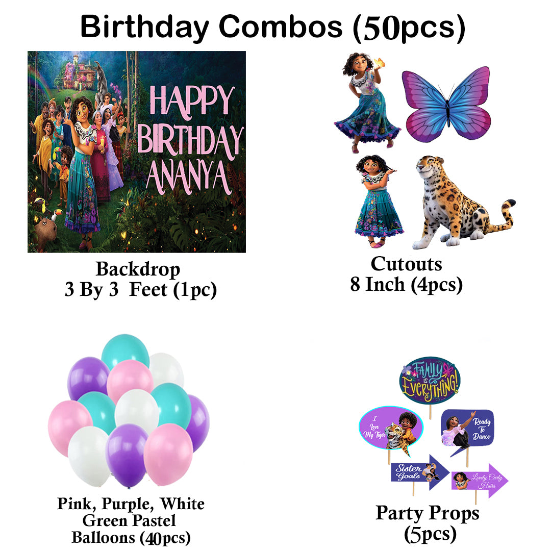 Encanto Theme Party Complete Set for Decoration