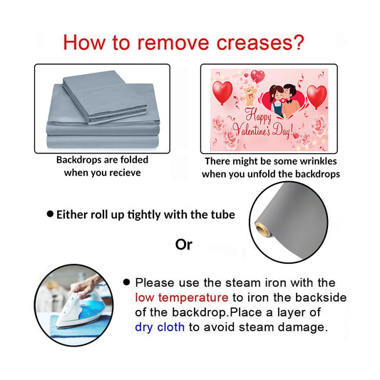 Valentine Party Backdrop for Decoration