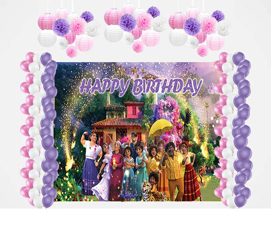 Encanto Theme Birthday Party Complete Decoration Kit
