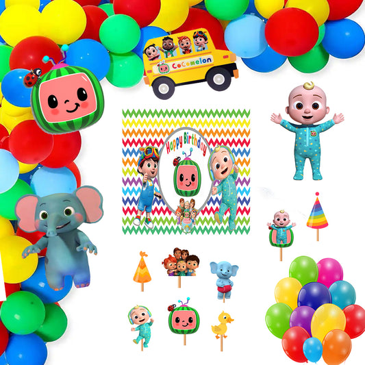 Cocomelon Theme Party Complete Set for Decoration