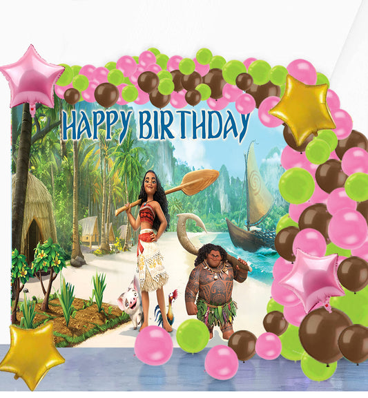 Moana Theme Party Complete Set for Decoration