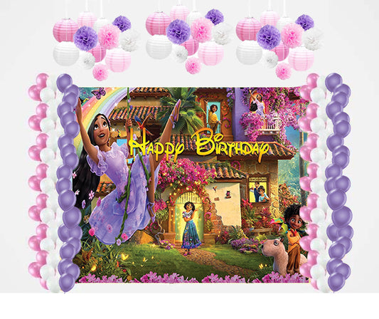 Encanto Theme Birthday Party Complete Decoration Kit