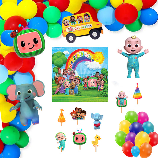 Cocomelon Theme Party Complete Set for Decoration