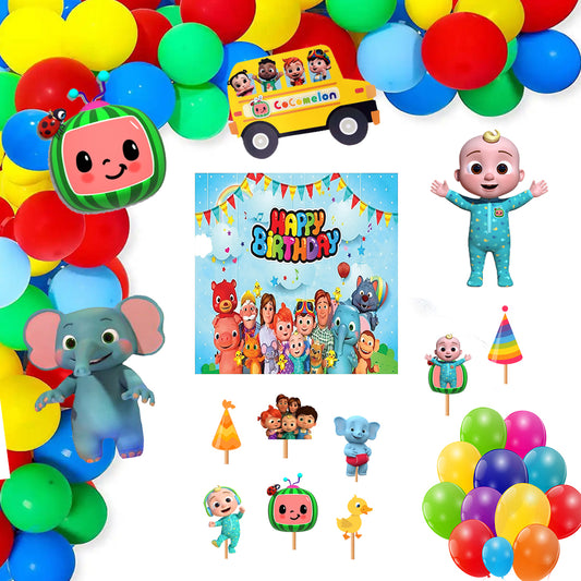 Cocomelon Theme Party Complete Set for Decoration
