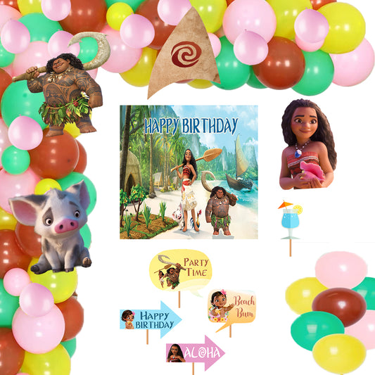 Moana Theme Party Complete Set for Decoration