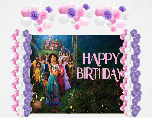 Encanto Theme Birthday Party Complete Decoration Kit