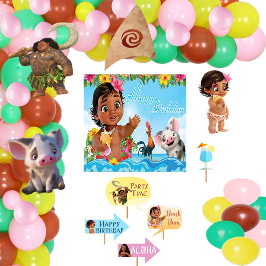 Moana Theme Party Complete Set for Decoration