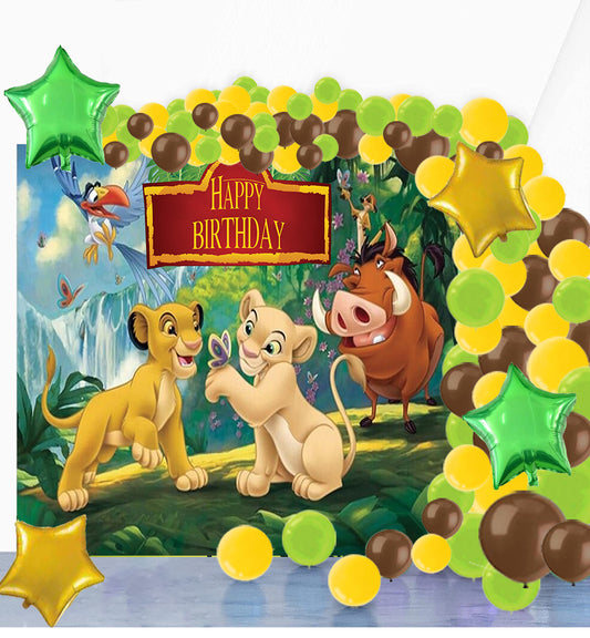 The Lion King Theme Party Complete Set for Decoration