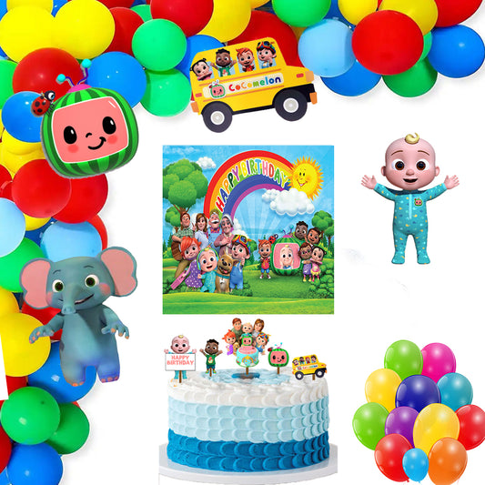 Cocomelon Theme Party Complete Set for Decoration