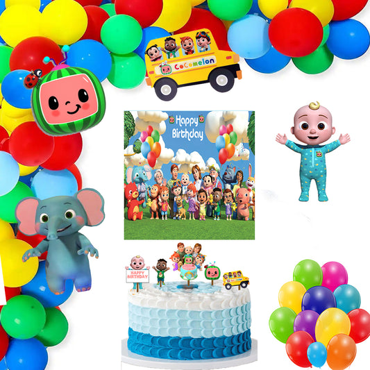 Cocomelon Theme Party Complete Set for Decoration