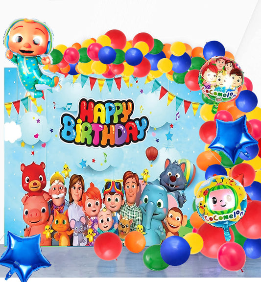 Cocomelon Theme Party Complete Set for Decoration