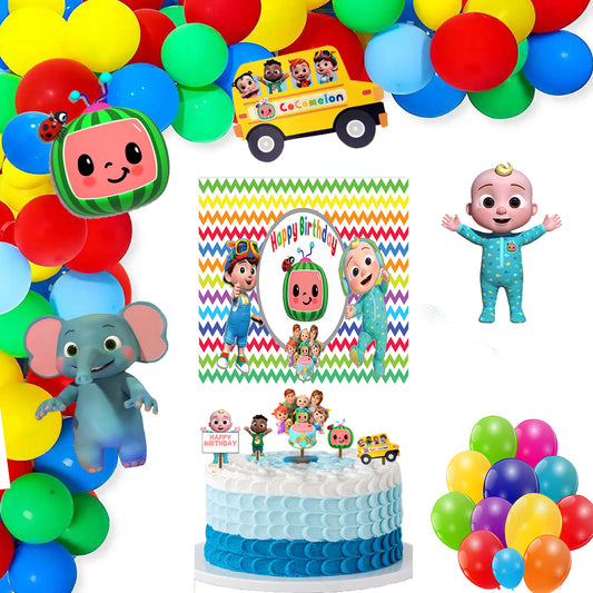Cocomelon Theme Party Complete Set for Decoration