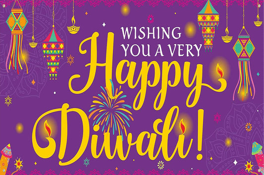 Diwali Party Decoration Backdrop