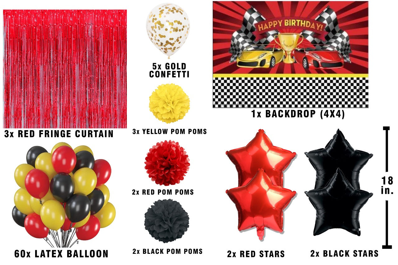 Cars Birthday Complete Party Set