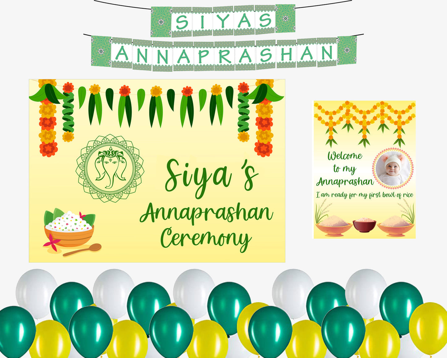 Annaprashan Ceremony Boys Decoration Kit