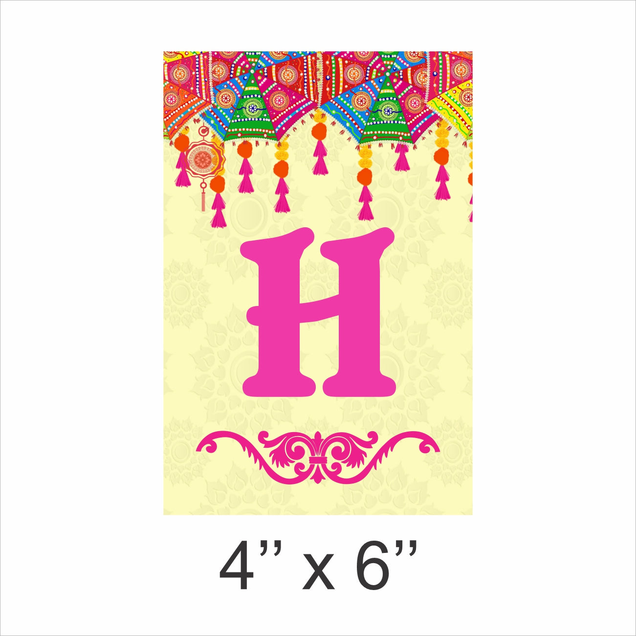 Haldi Theme Party Banner for Decoration