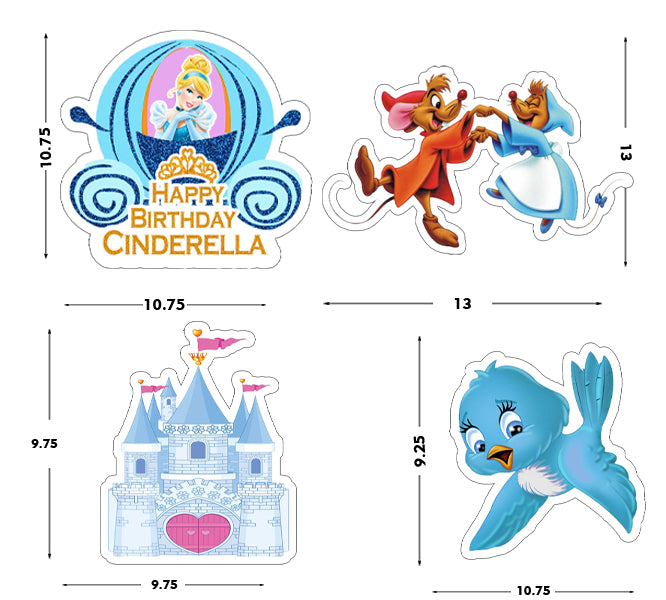 Cinderella Theme Birthday Party Hangings