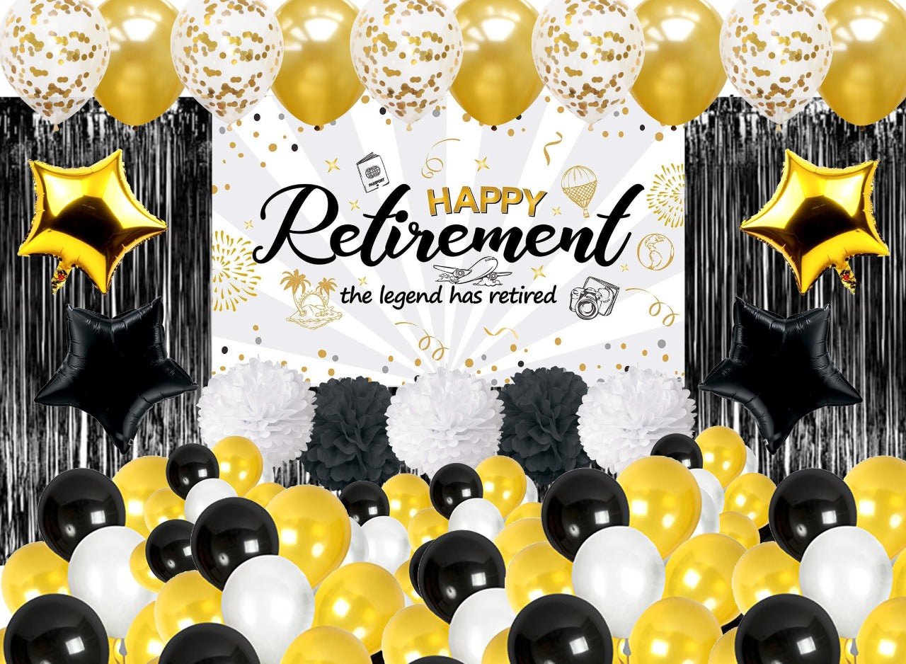 Retirement Party Decorations Complete Set
