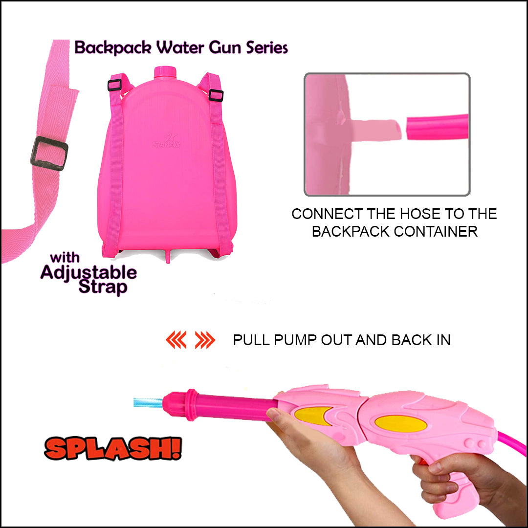Holi Party Combo-Barbie Water Gun ,Water Balloons, Gulal and Props