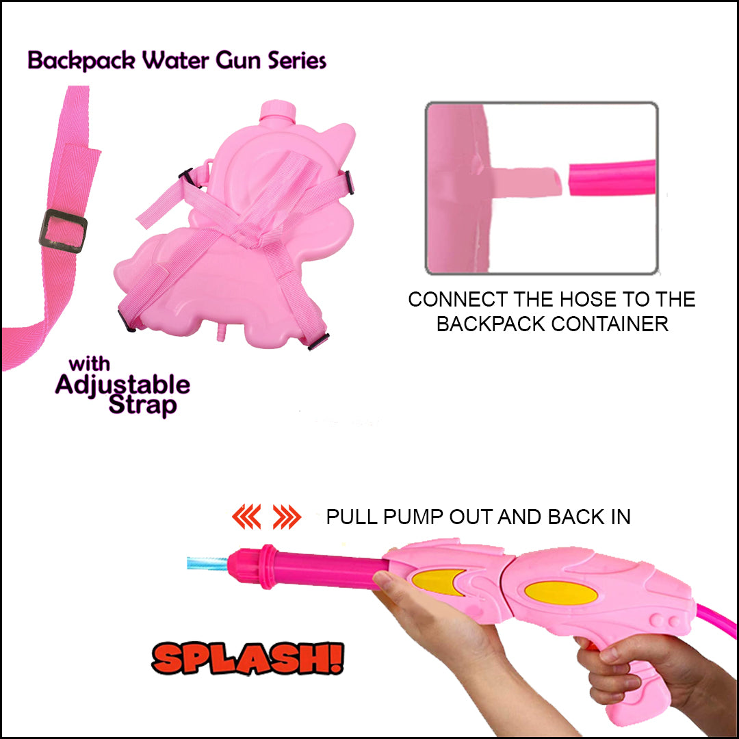 Holi Party Combo- Unicorn Water Gun ,Water Balloons and Gulal