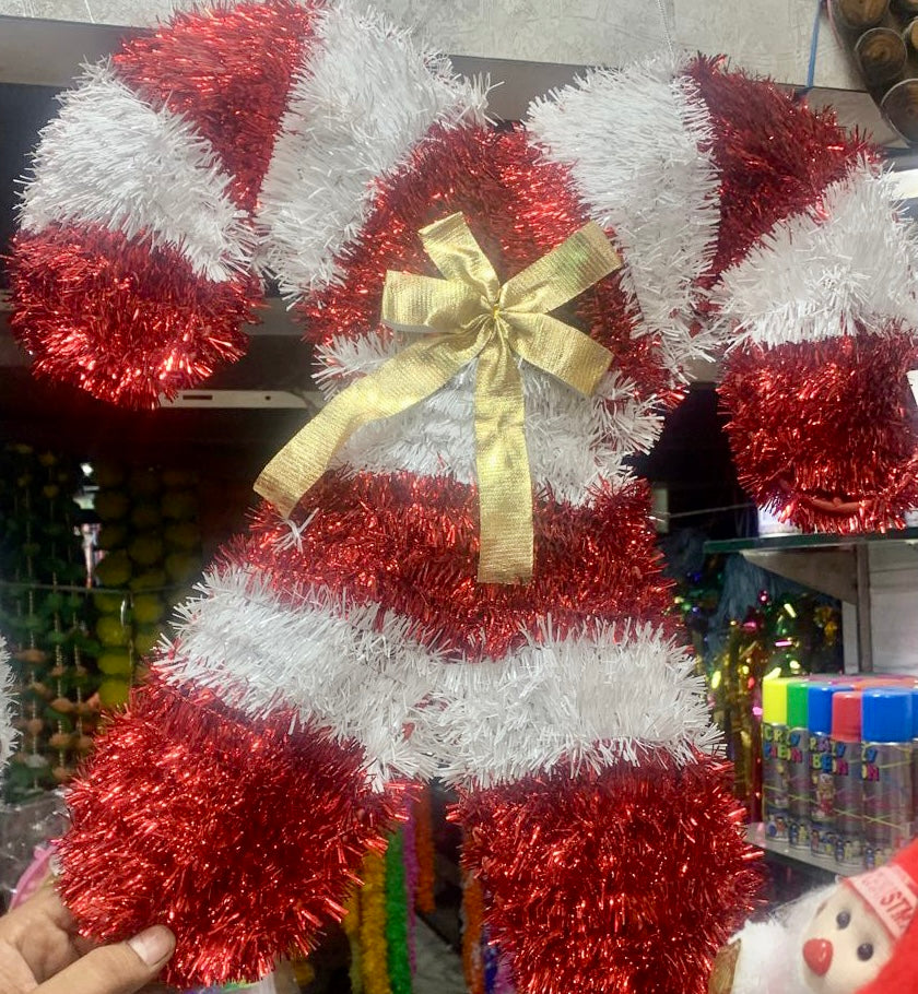 Christmas Outdoor/Indoor Candy Sticks Cutout Decorations Or Hangings