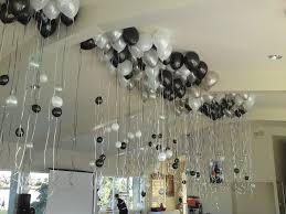Metallic Black And Silver Latex Balloon (Pack Of 50) For Birthday Parties, Graduation Party , Anniversary Party.