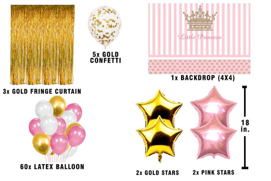 Princess Birthday Complete Party Set