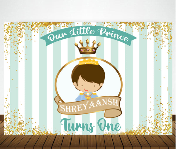 Personalize Prince Backdrop Banner