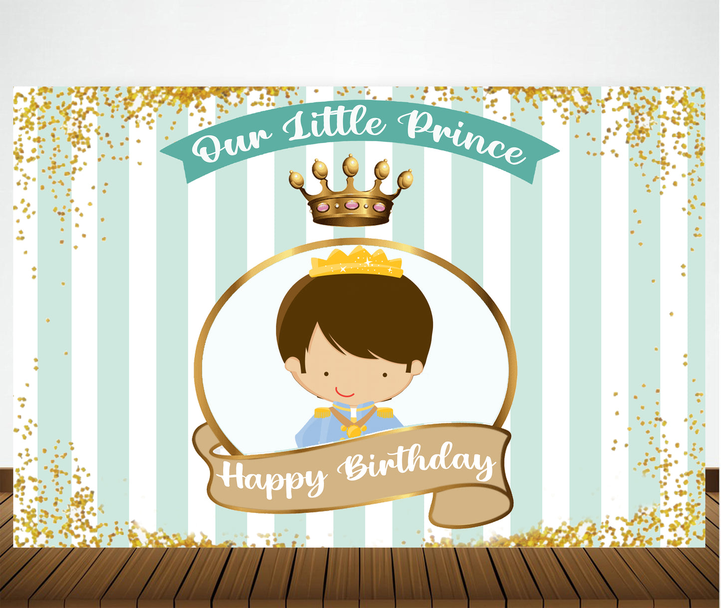 Prince Birthday Party Backdrop
