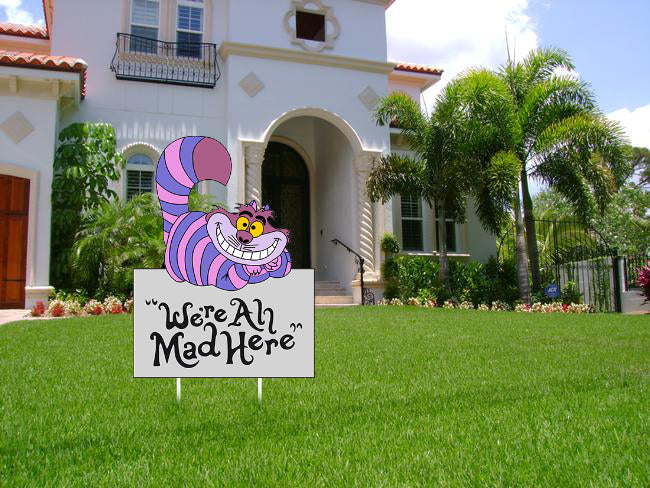 Alice Tea Party Theme Birthday Party Welcome Board