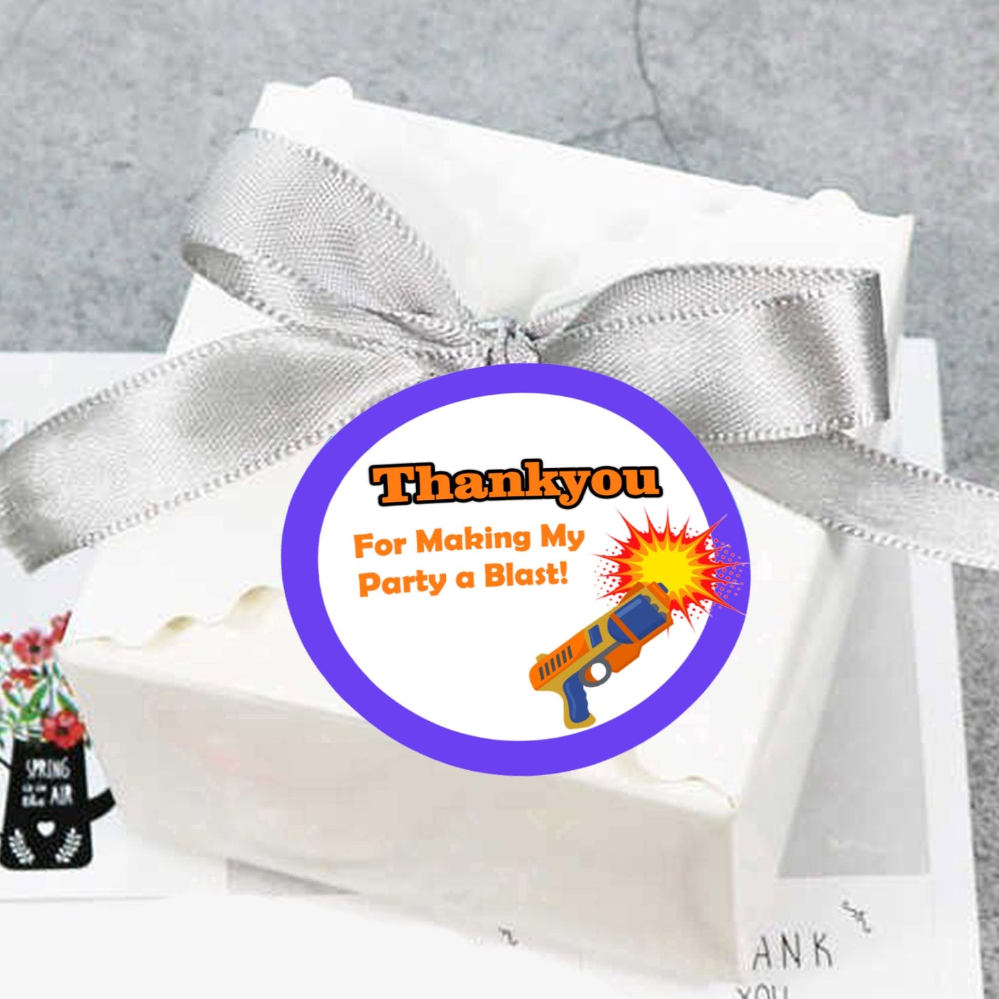 Battle Field -Birthday Party Favor Gift Tags (Pack Of 20)