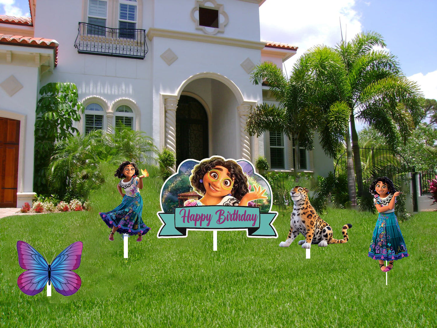 Encanto Theme Birthday Party Cutouts