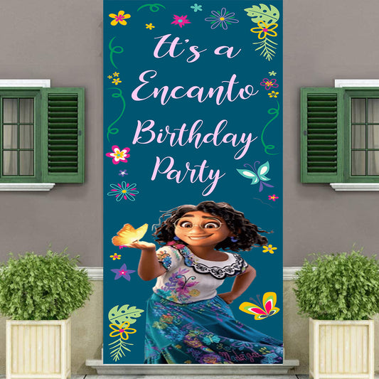 Encanto Welcome Banner Roll up Standee (with stand)