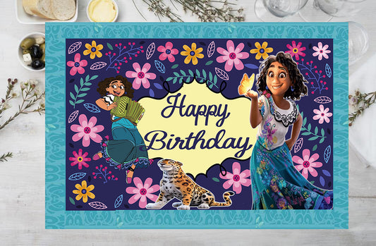 Encanto Theme Birthday Party Table Mats