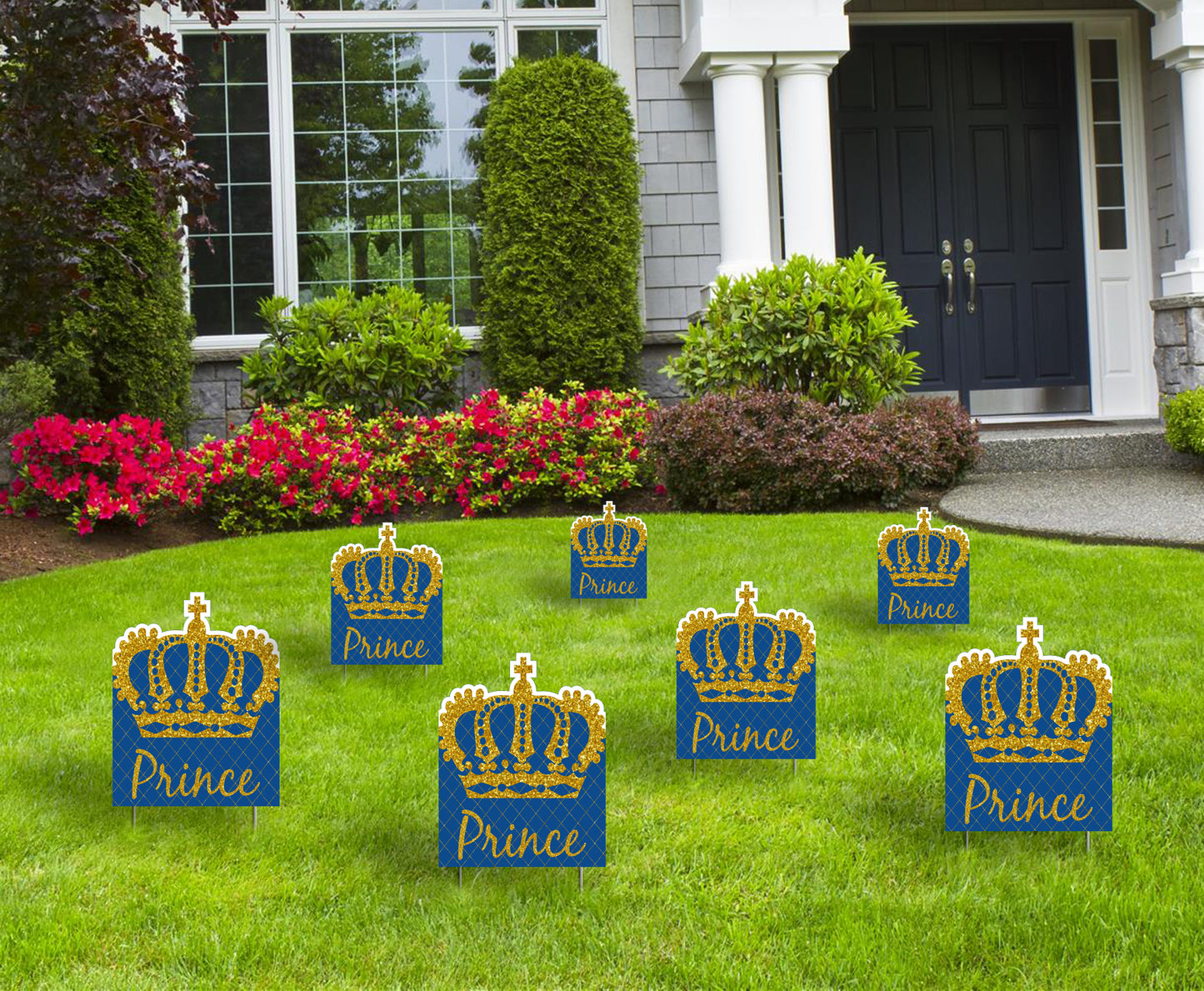 Prince Birthday Party Welcome Board
