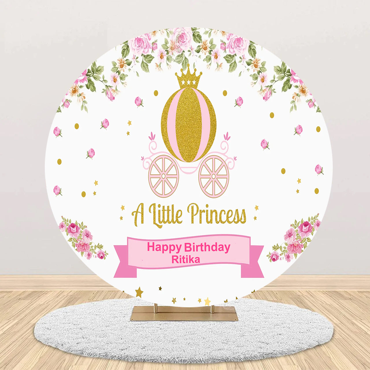 Princess Birthday Party Backdrop