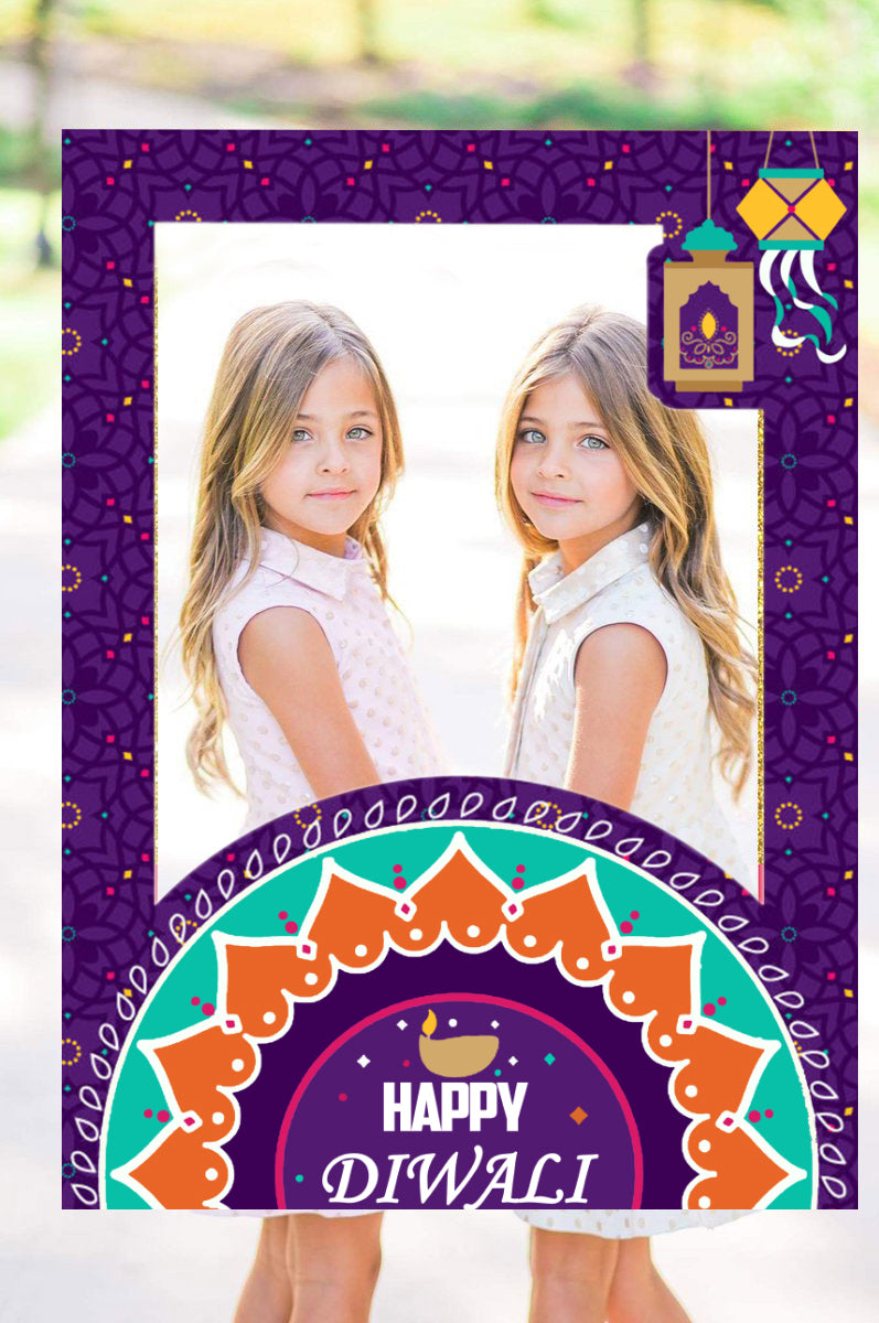 Diwali Photo Booth Picture Frame