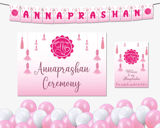 Annaprashan Ceremony Girls Decoration Kit