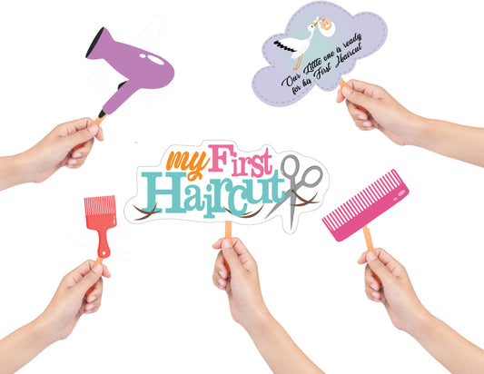 Mundan Ceremony My First Haircut  Photo Booth Props