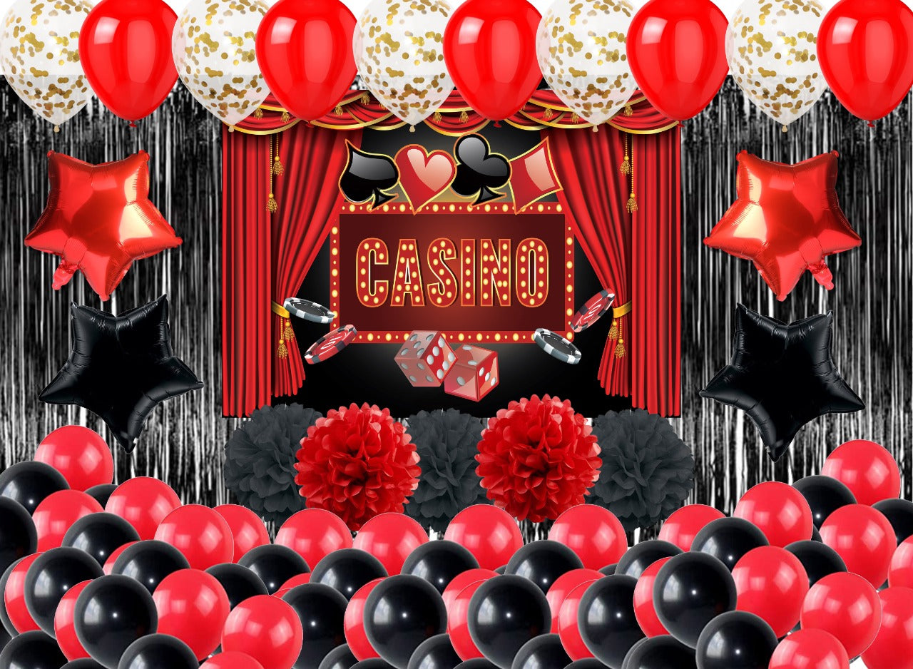 Casino Party Decorations Complete Set
