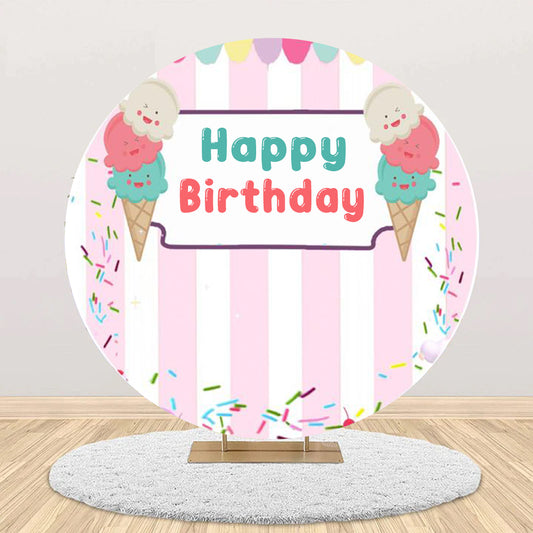 Candy Land Theme Birthday Party Backdrop