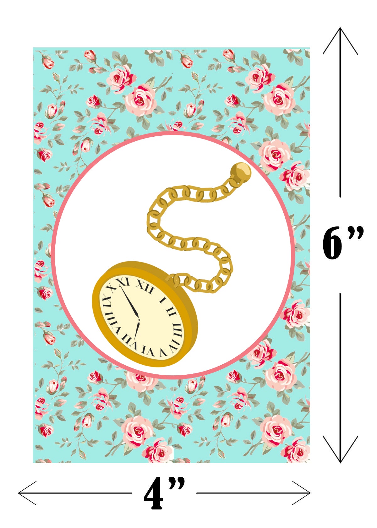 Alice Tea Party Theme Birthday Party Banner for Decoration