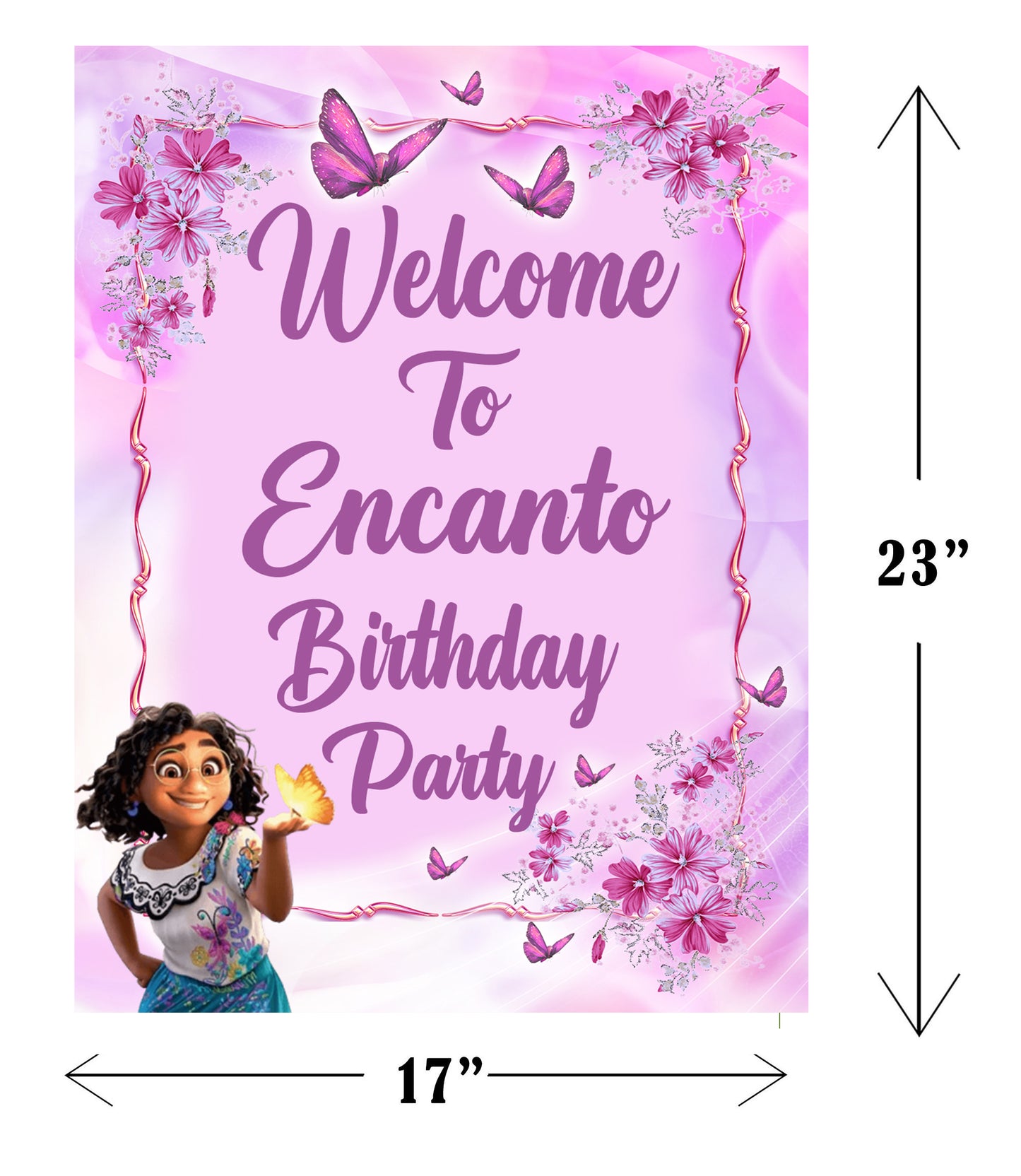 Encanto Theme Birthday Party Welcome Board