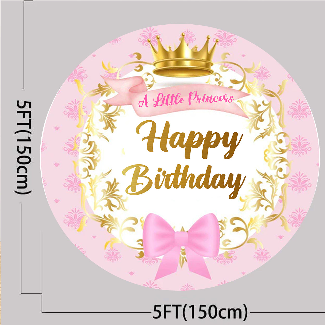 Princess Birthday Party Backdrop