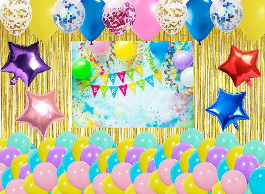 Joyful Theme Birthday Decoration Kit