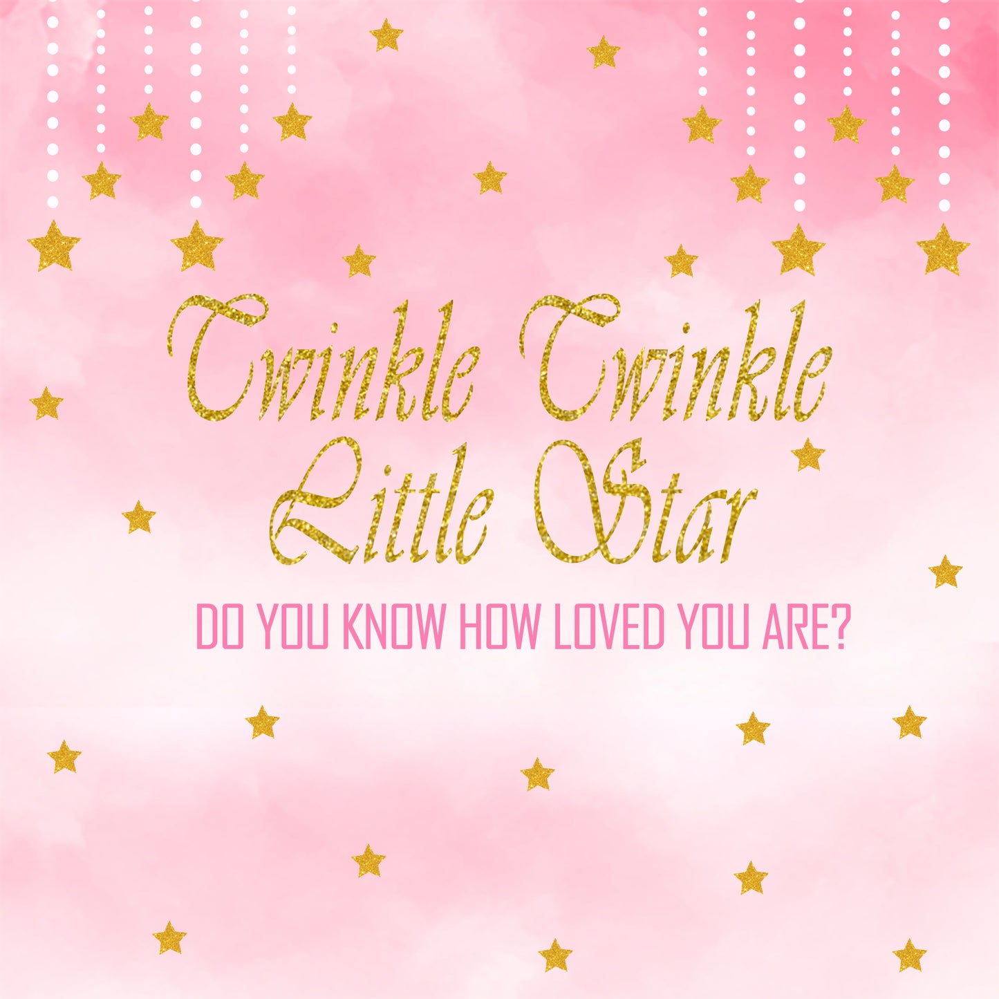 Twinkle Twinkle Little Star Girls Theme Party Backdrop
