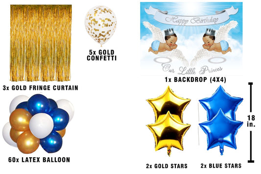 Twins Boys Theme Birthday Party Complete Party Set