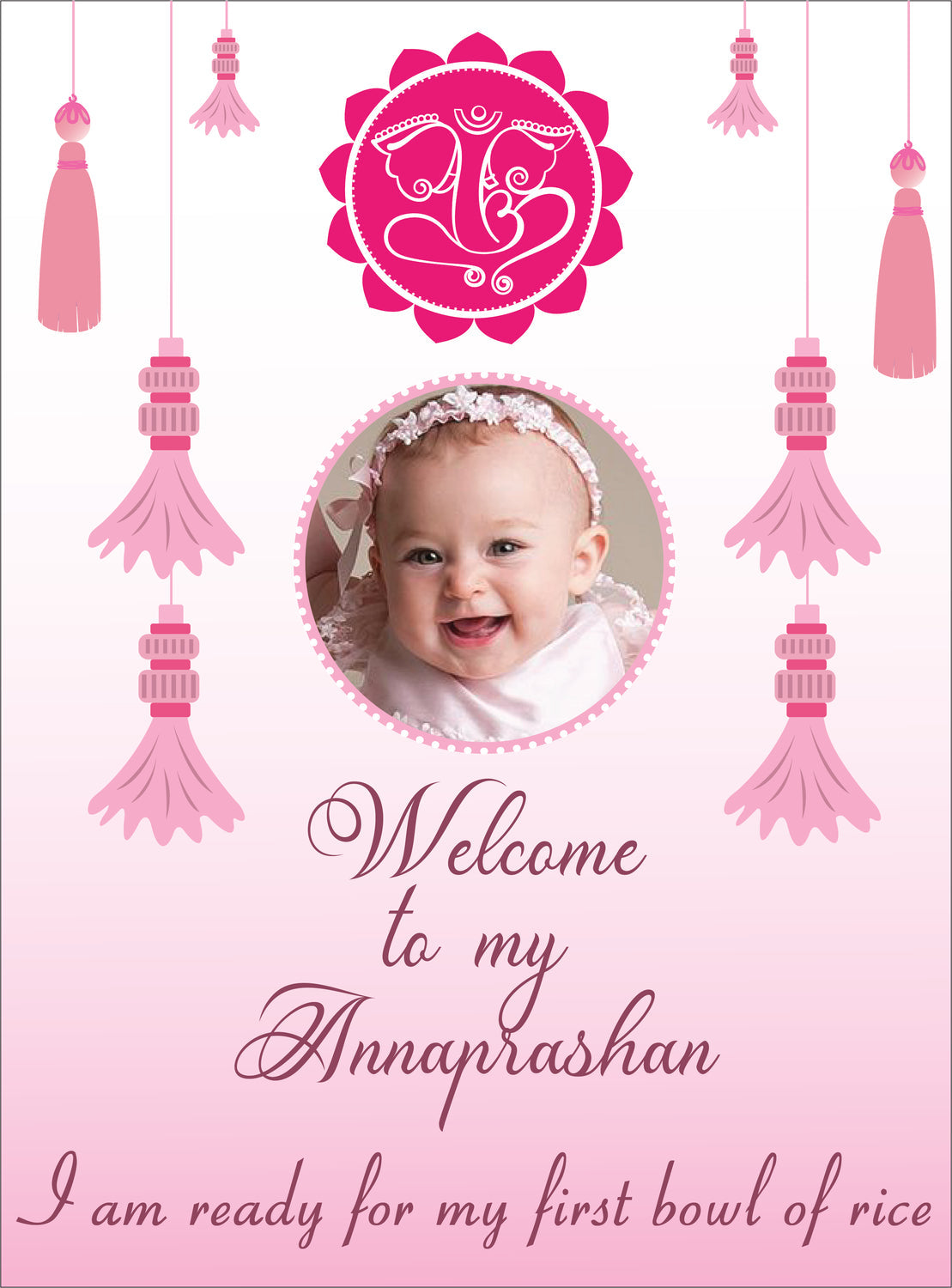 Annaprashan Ceremony Girls Decoration Kit