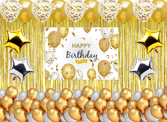 Joyful Birthday Party Decorations Kit